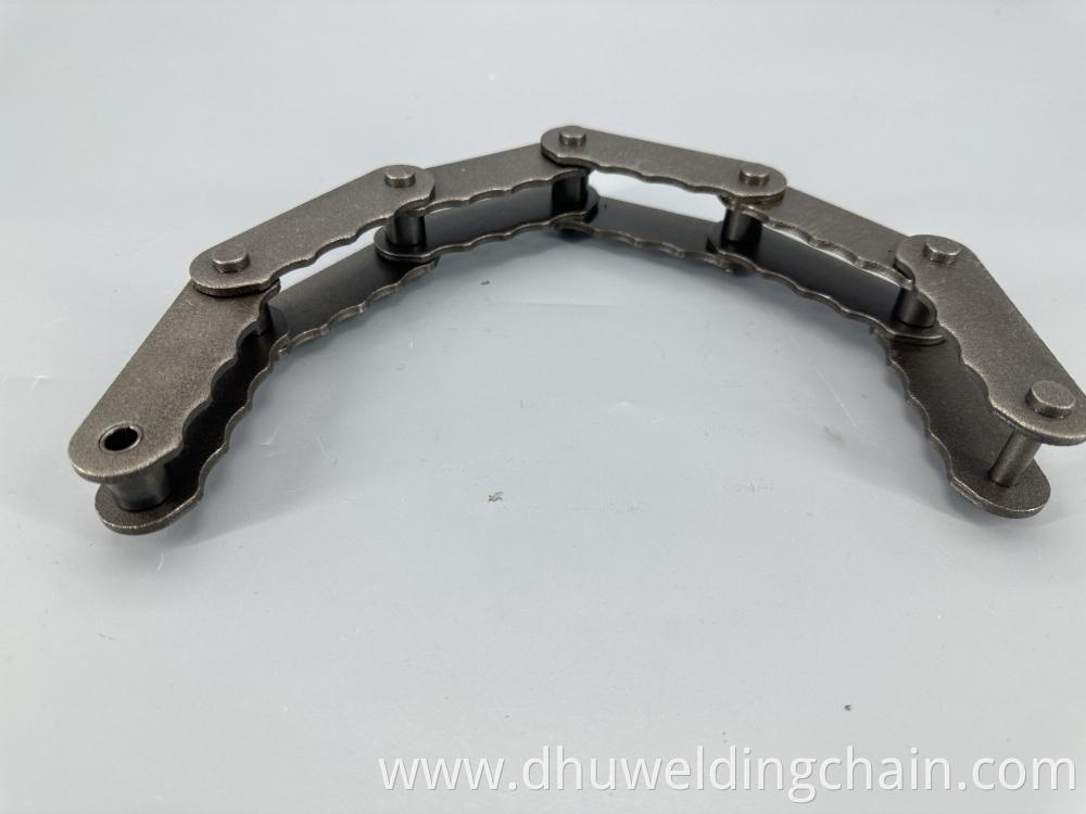 Steel conveyor chain